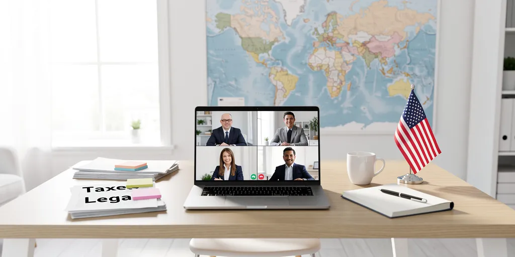 Trabajar en remoto para Estados Unidos: las 7 claves legales y fiscales esenciales
