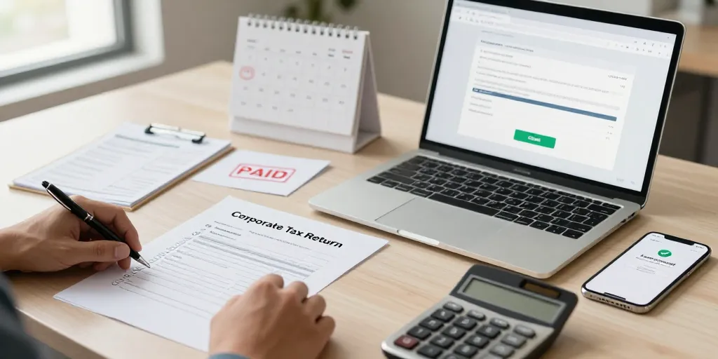 Cómo se paga el Impuesto de Sociedades: el proceso paso a paso