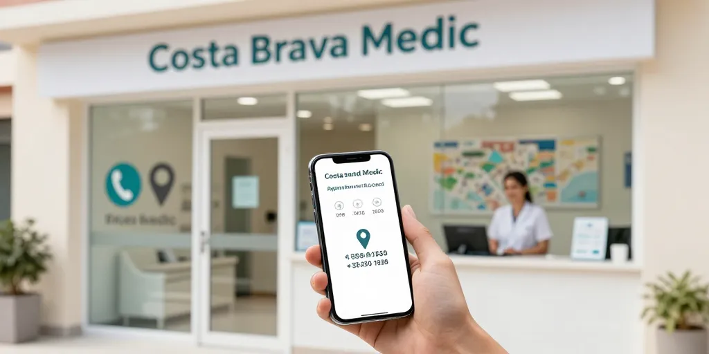 Costa Brava Medic: ¿El teléfono, la ubicación y los horarios facilitan pedir cita?